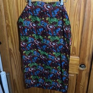 Marvel Avengers Infinity Circle Scarf Spider-Man Hulk Captain America Iron Man